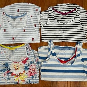 Striped and Floral Women's Tops Collection from Joules